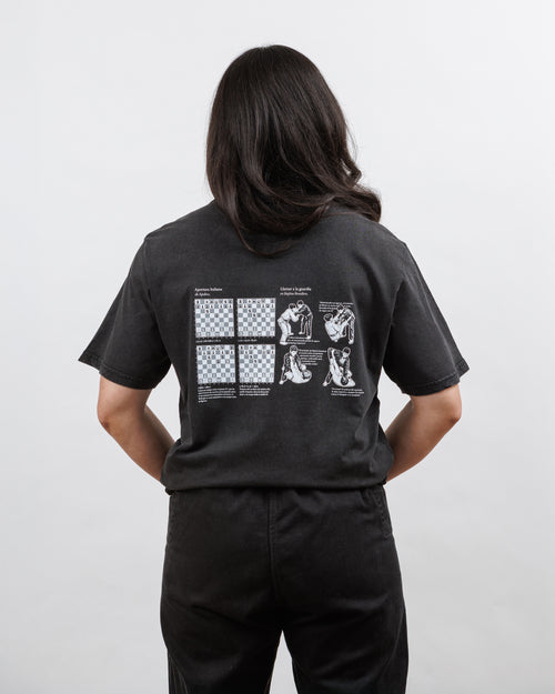 Polera Ajedrez Manga Corta