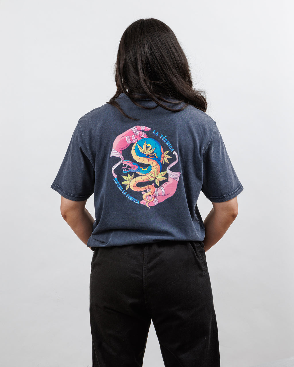 Polera Cobra - Azul